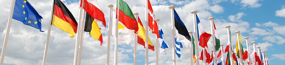 flags from various countries
